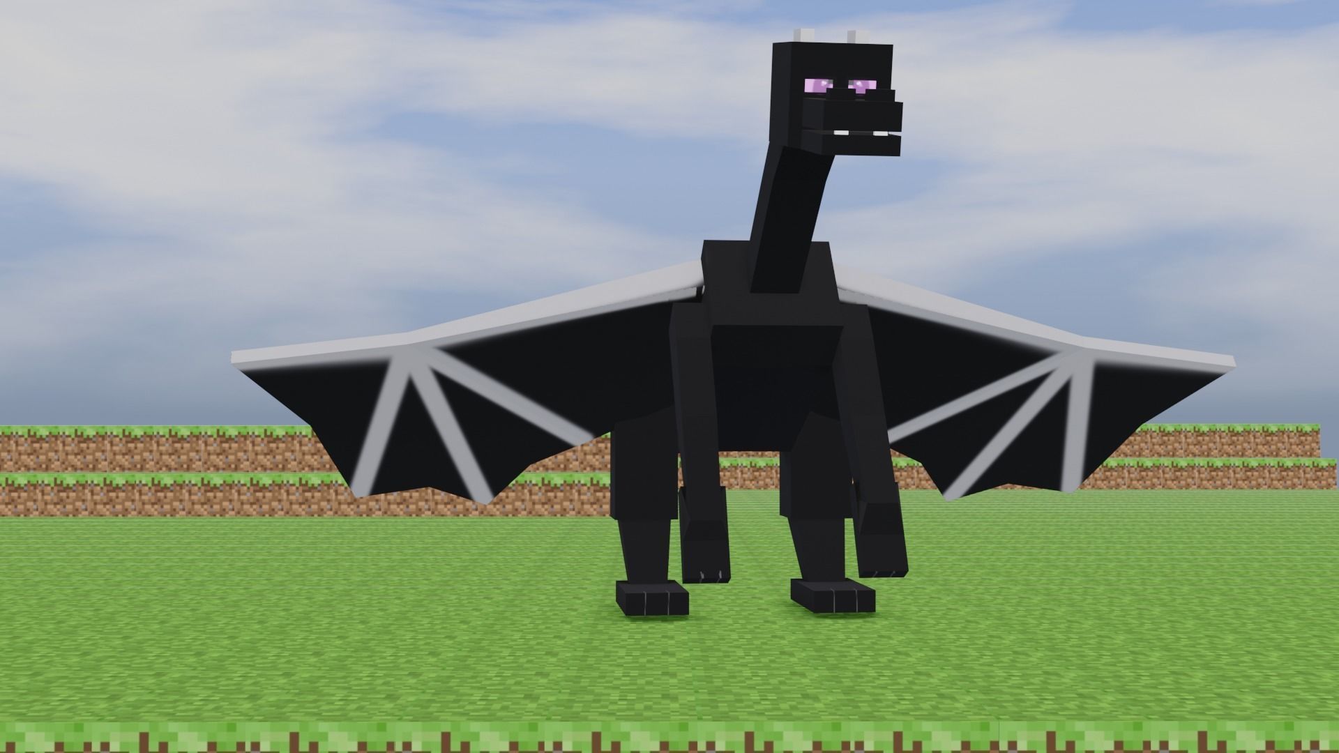 DRAGON RIGGED AND ANIMATED 3D MODEL Low-poly 3D model_20