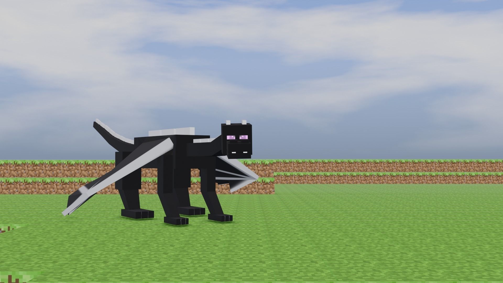 DRAGON RIGGED AND ANIMATED 3D MODEL Low-poly 3D model_14