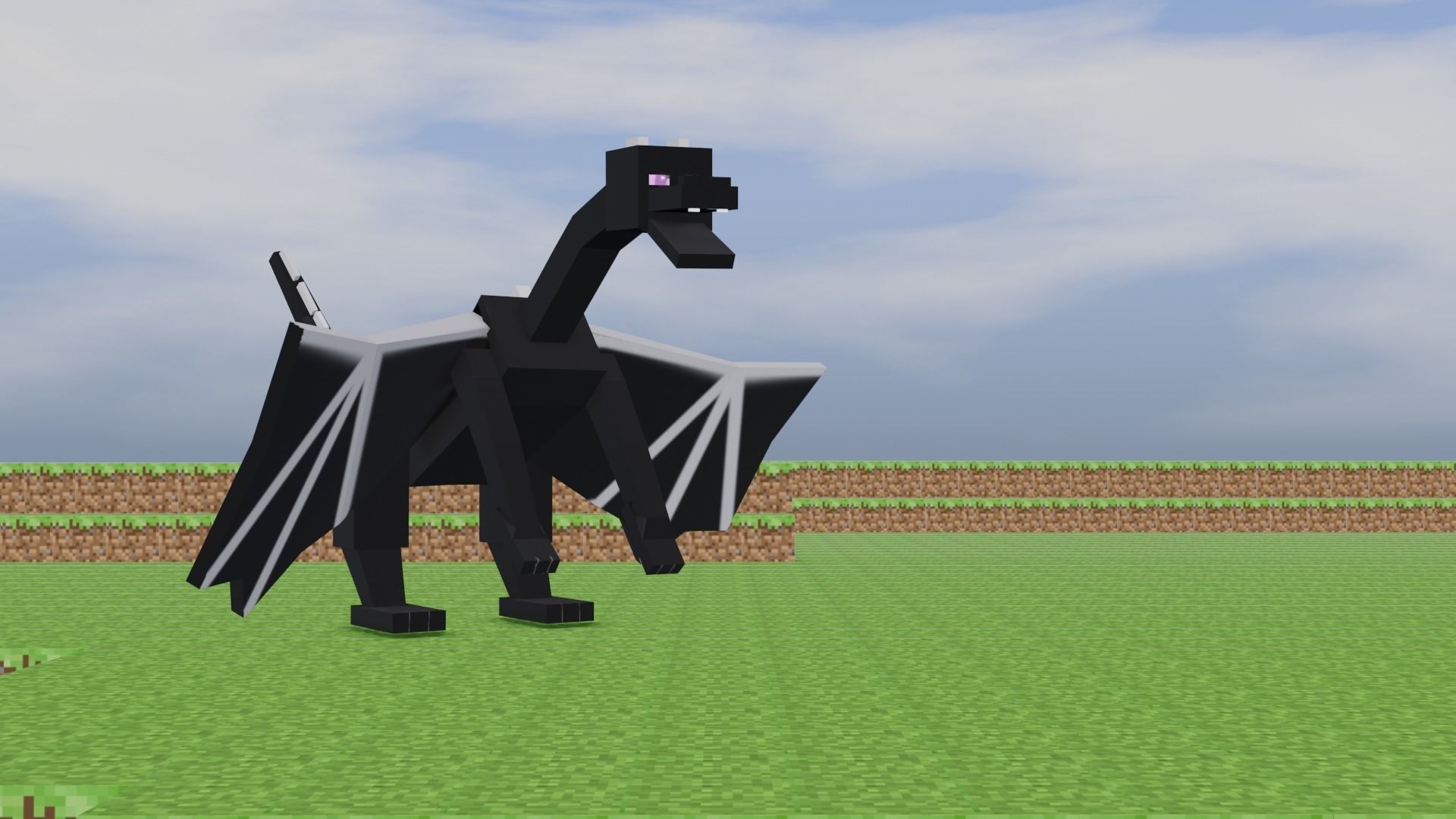 DRAGON RIGGED AND ANIMATED 3D MODEL Low-poly 3D model_17