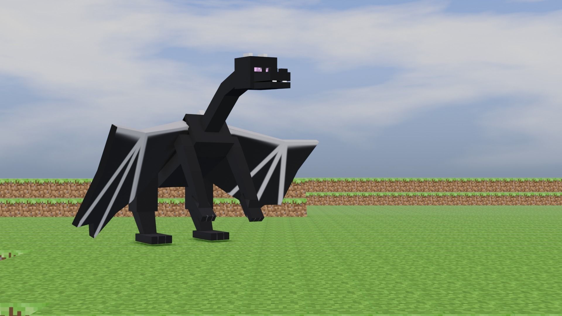 DRAGON RIGGED AND ANIMATED 3D MODEL Low-poly 3D model_16