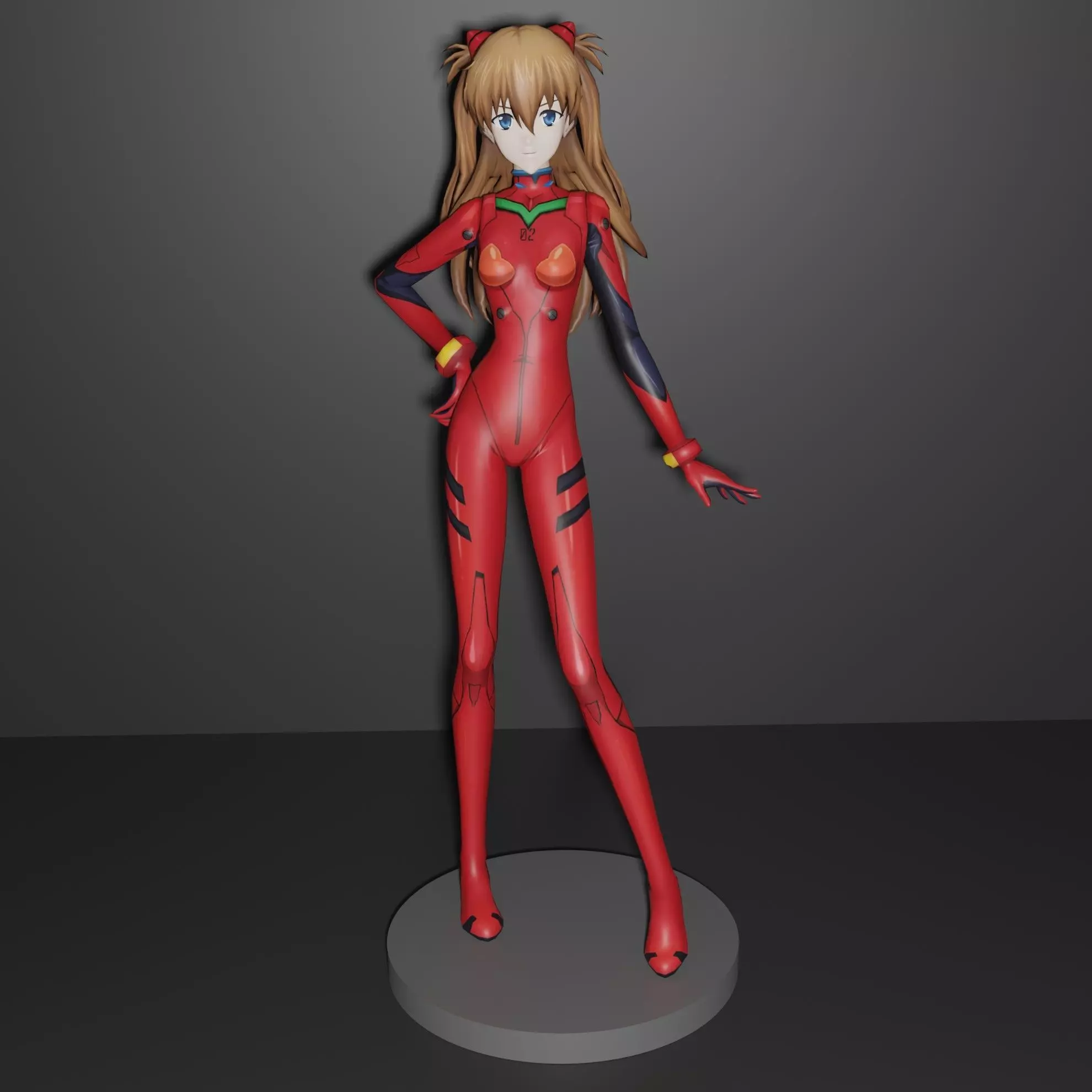 Asuka Shikinami Langley 3D print model