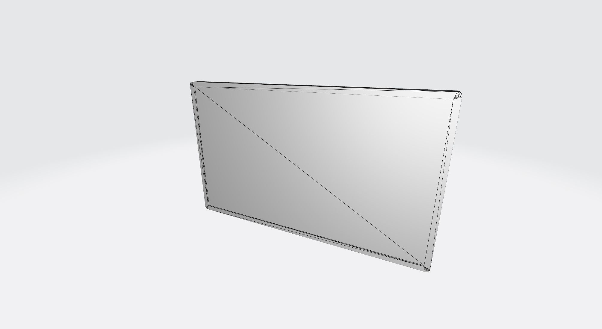 32 inch Monitor Dell 3D model_2