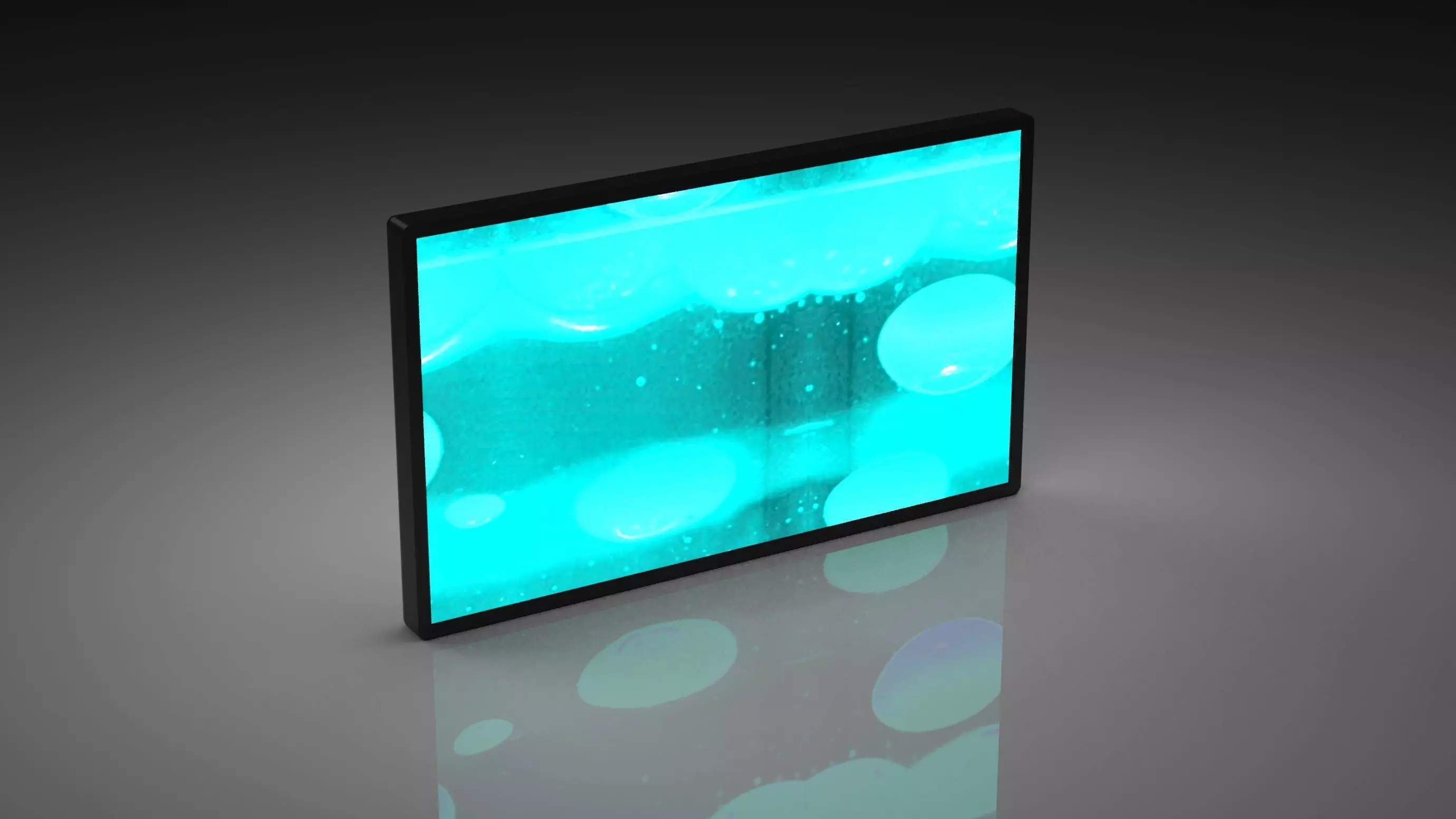 32 inch Monitor Dell 3D model_0