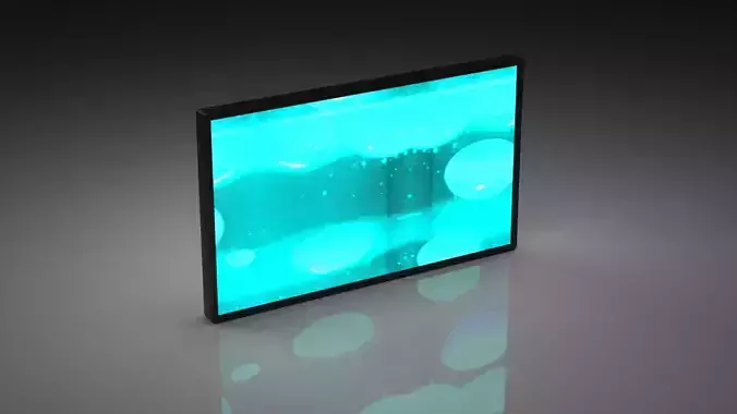 32 inch Monitor Dell 3D model