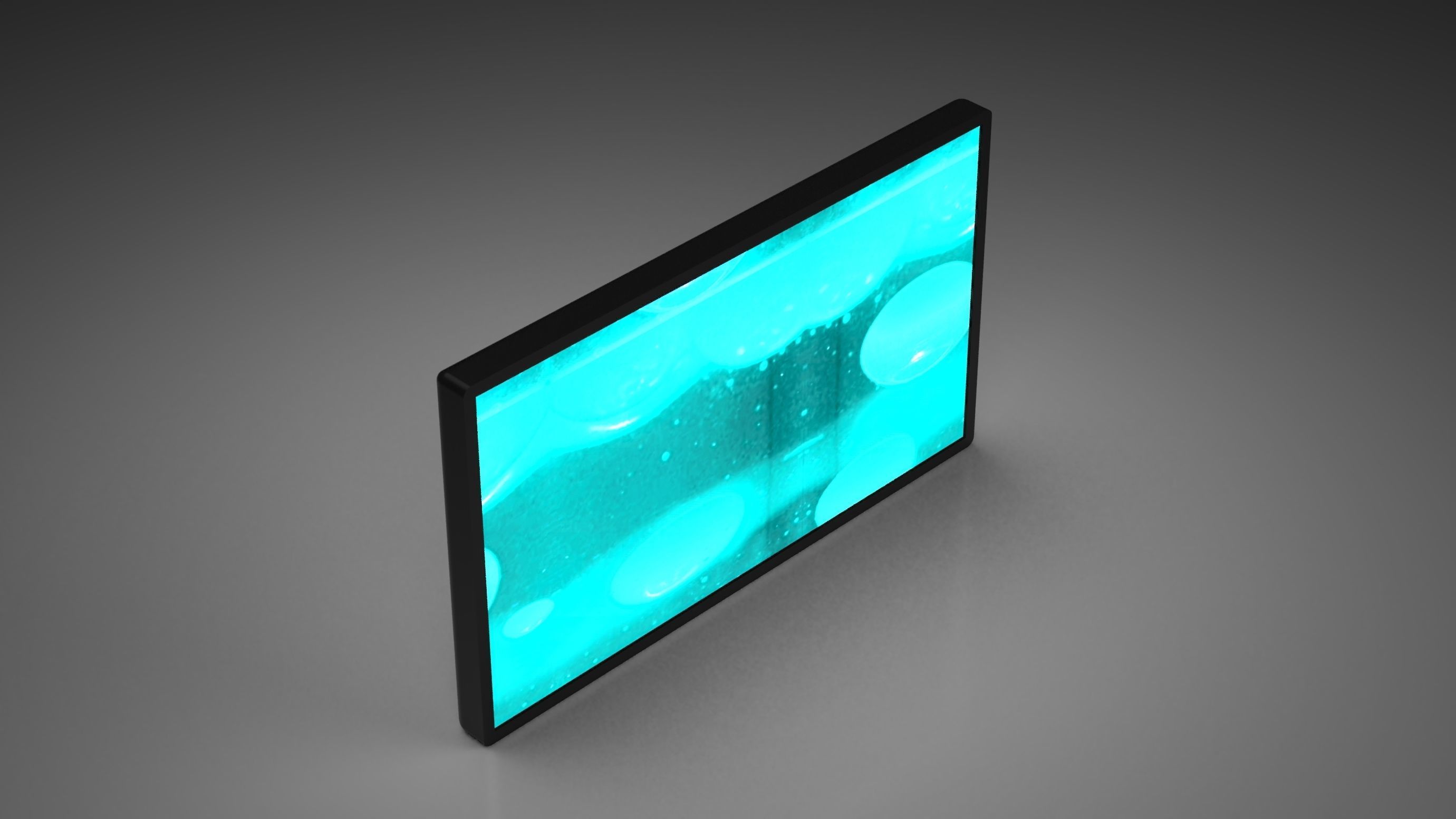 32 inch Monitor Dell 3D model_5