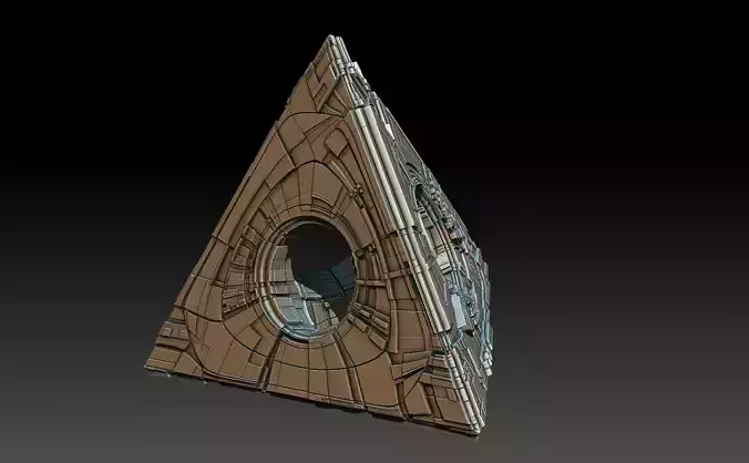 space equipment node 00053 3D model