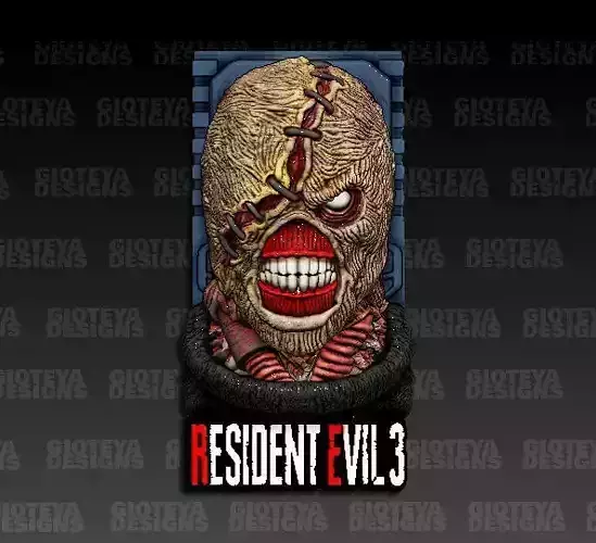 Resident Evil 3 Nemesis V2 Magnet 3D model