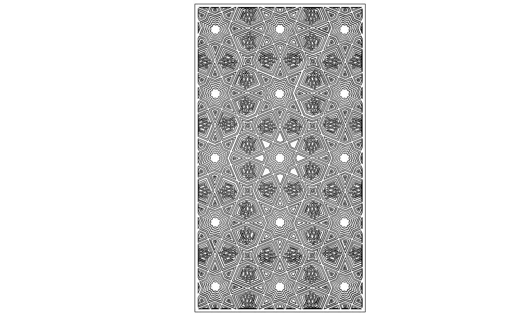 multilayer islamic art 3D print model_3