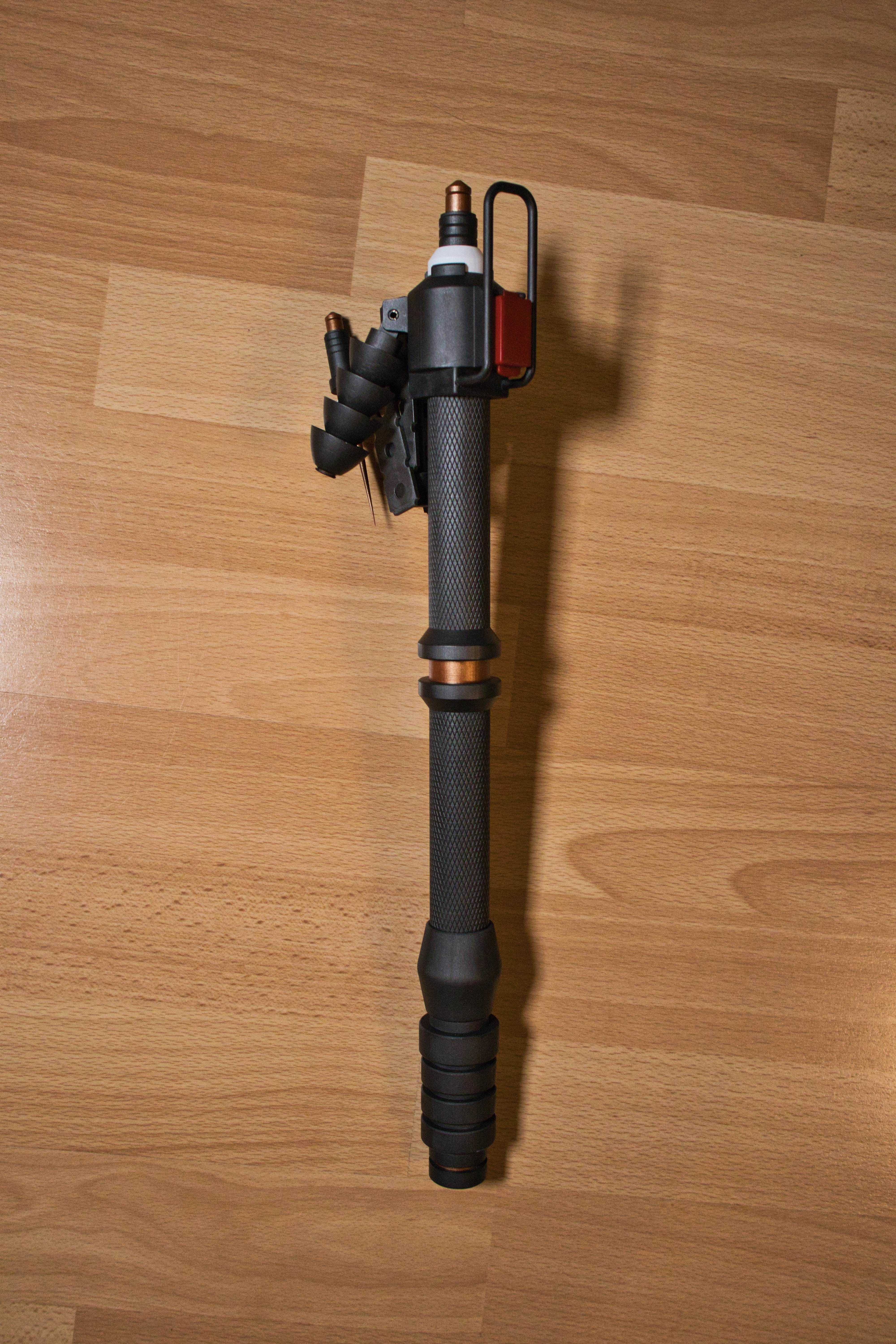 Travis Touchdowns Blood Berry Beam Katana - No More Heroes -  3D print model_4