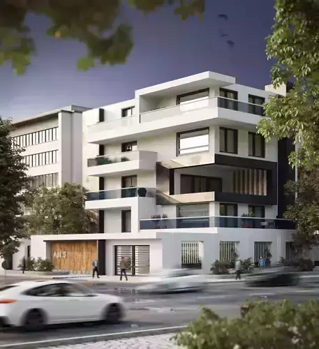 Modern residential apartment