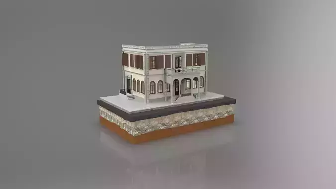 Old Istanbul City Building Series Building 003