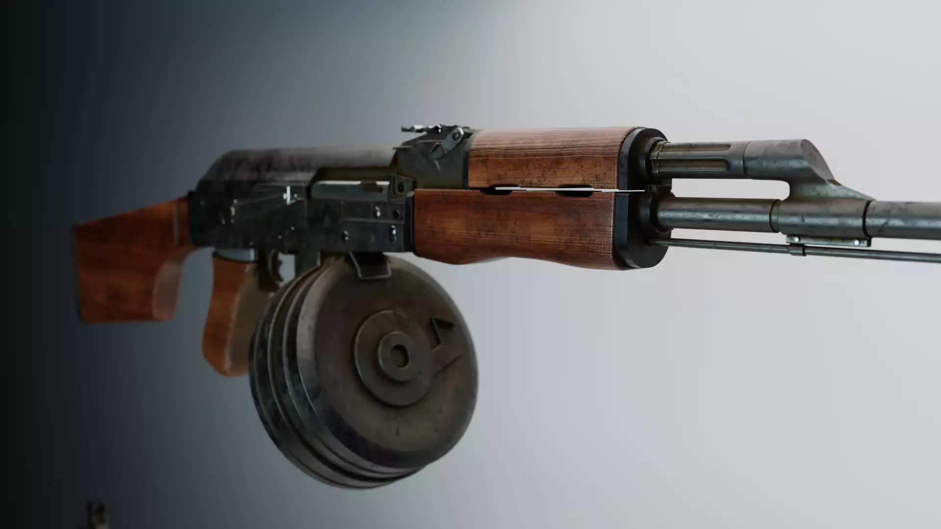 High Poly RPK model for photorealistic rendering 3D model_0