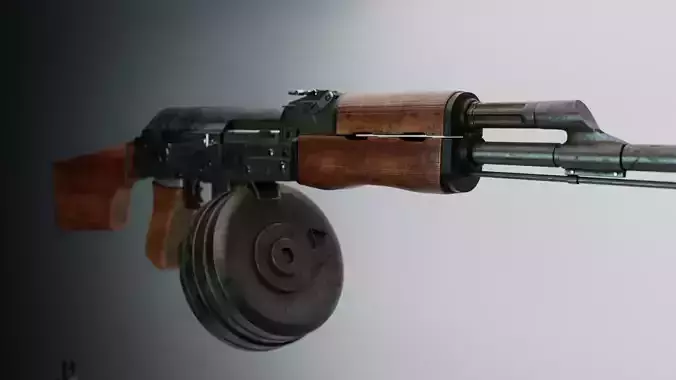 High Poly RPK model for photorealistic rendering