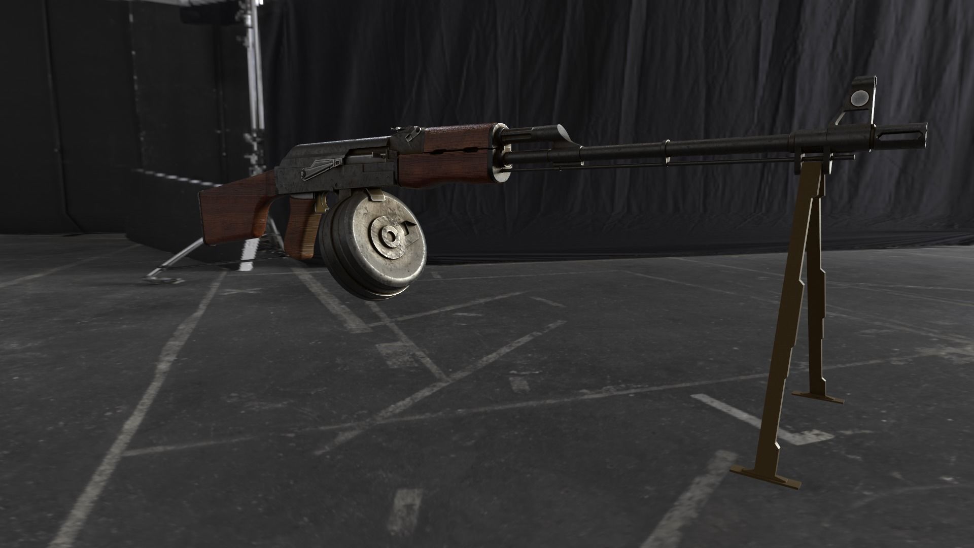 High Poly RPK model for photorealistic rendering 3D model_5