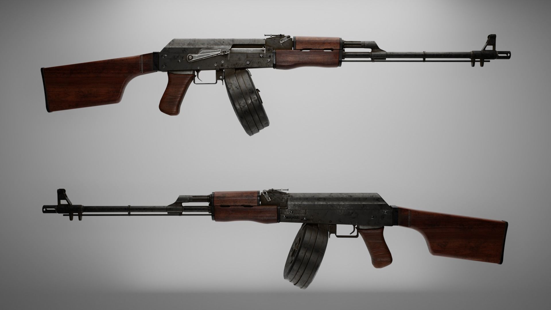 High Poly RPK model for photorealistic rendering 3D model_1