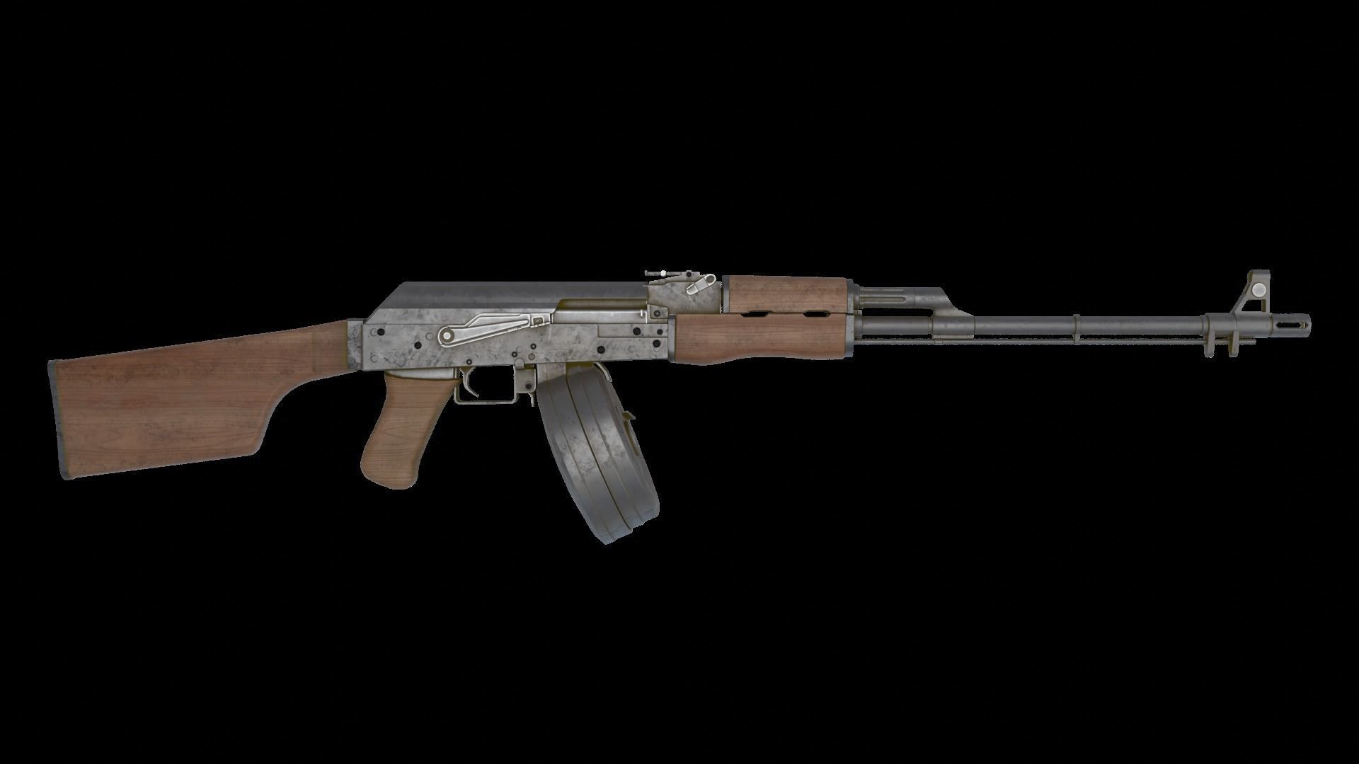 High Poly RPK model for photorealistic rendering 3D model_4