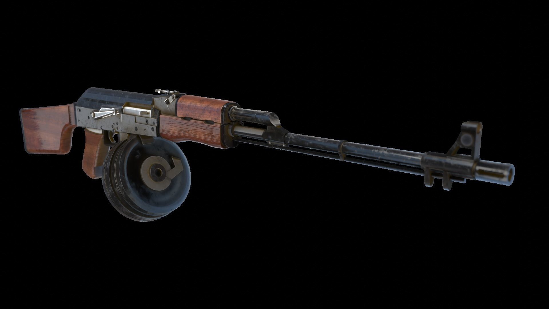 High Poly RPK model for photorealistic rendering 3D model_3