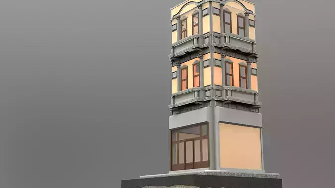 Old Istanbul City Building 009