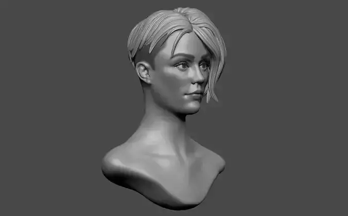 Woman Head 02