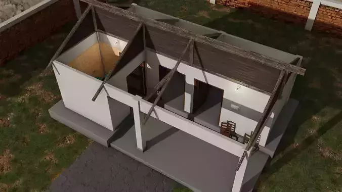 Rural Indian Small House