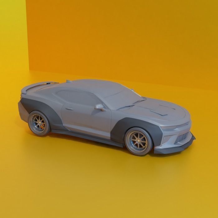 CHEVROLET CAMARO 2016 BODY KIT - 19SEPT-04 3D print model_5