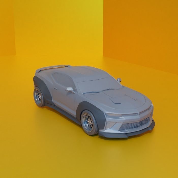 CHEVROLET CAMARO 2016 BODY KIT - 19SEPT-04 3D print model_7