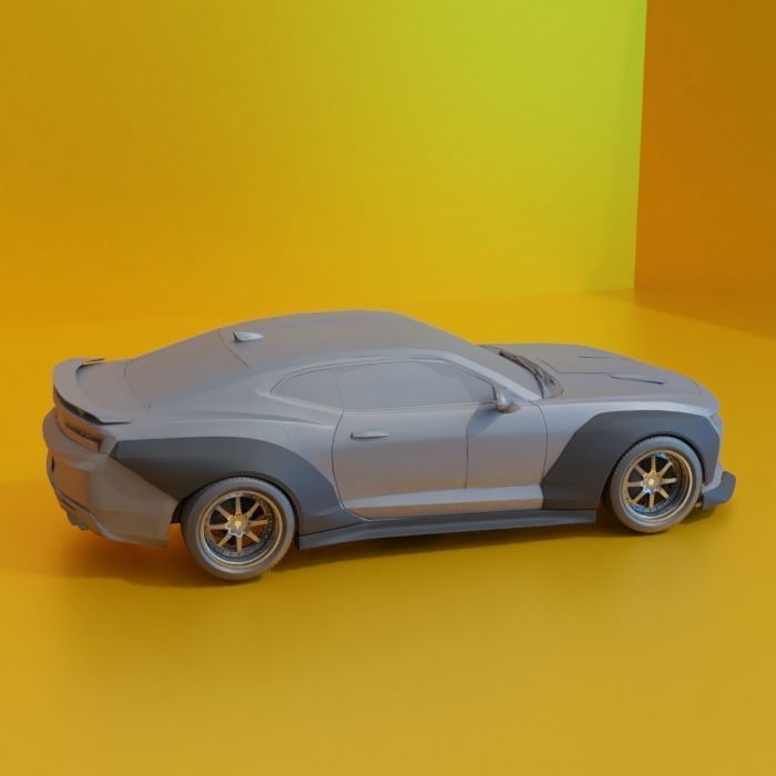 CHEVROLET CAMARO 2016 BODY KIT - 19SEPT-04 3D print model_2