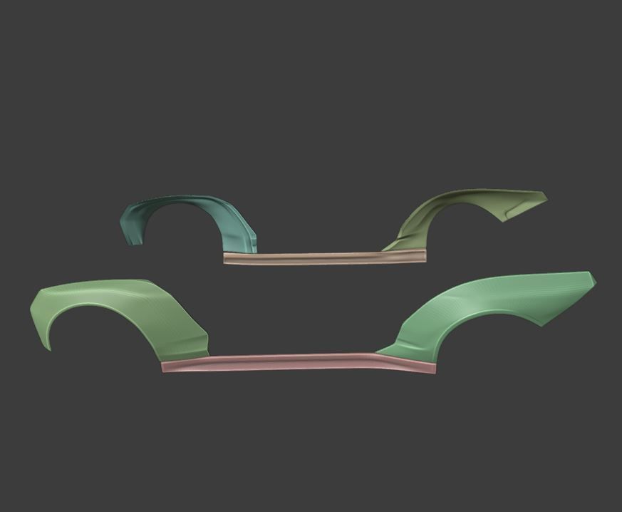 CHEVROLET CAMARO 2016 BODY KIT - 19SEPT-04 3D print model_10