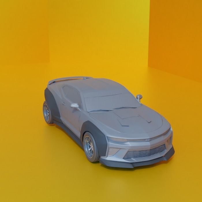 CHEVROLET CAMARO 2016 BODY KIT - 19SEPT-04 3D print model_8