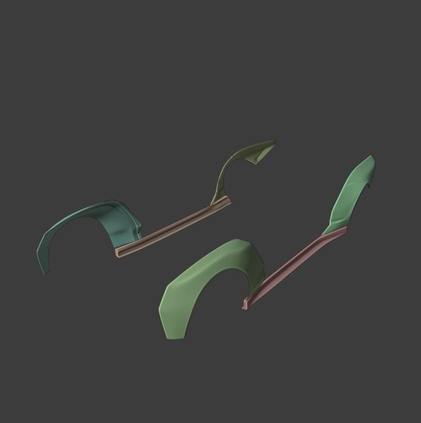 CHEVROLET CAMARO 2016 BODY KIT - 19SEPT-04 3D print model_11