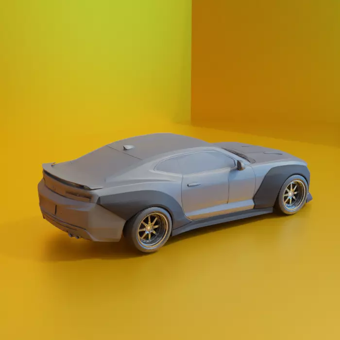 CHEVROLET CAMARO 2016 BODY KIT - 19SEPT-04 3D print model_0