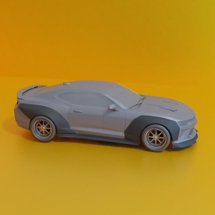 CHEVROLET CAMARO 2016 BODY KIT - 19SEPT-04 3D print model_4