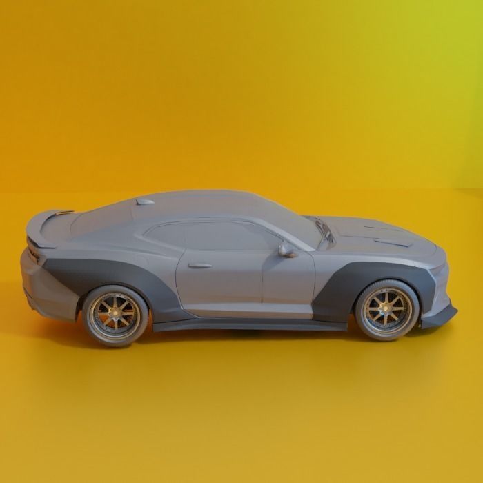 CHEVROLET CAMARO 2016 BODY KIT - 19SEPT-04 3D print model_3