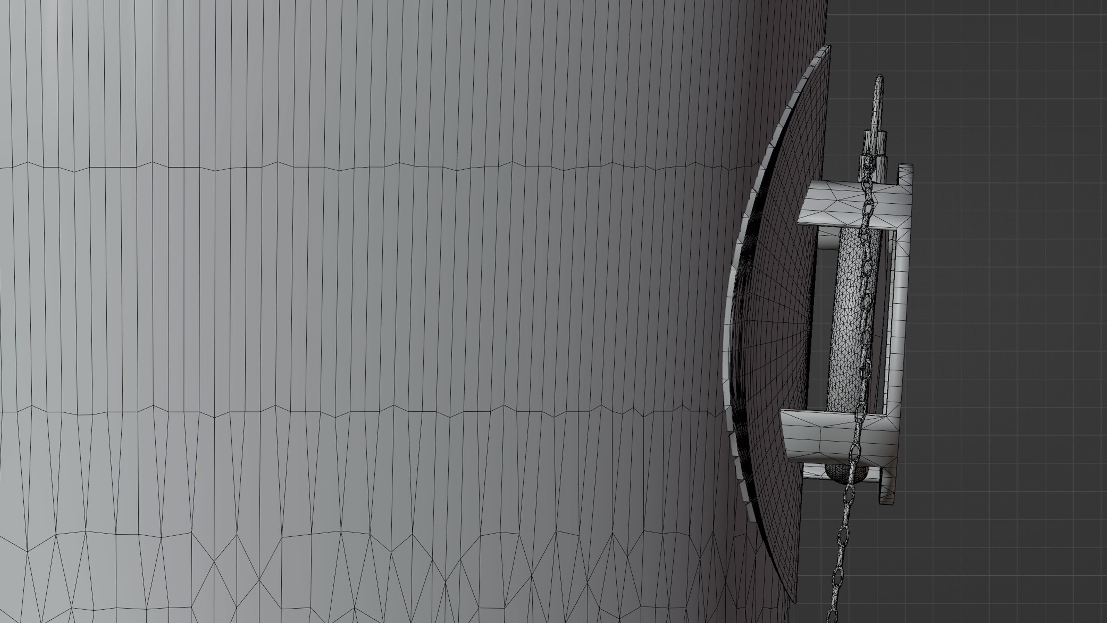 Top Hat Bullet Steampunk Low-poly 3D model_39