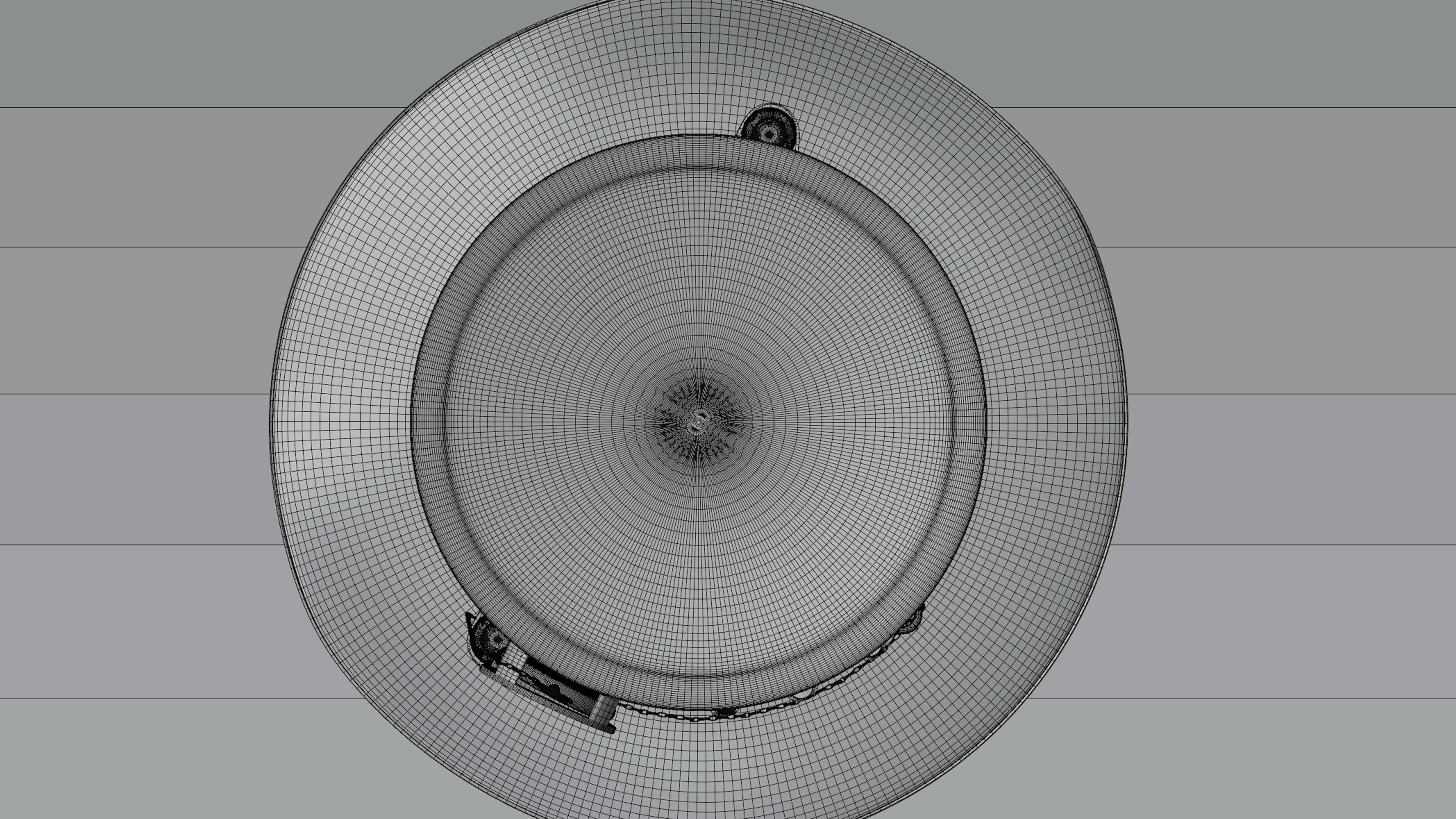 Top Hat Bullet Steampunk Low-poly 3D model_27