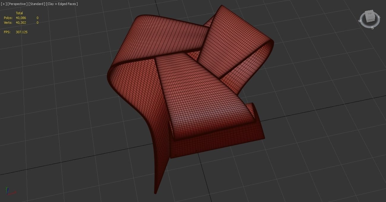 Tabouret Mushroom by Yamanaka Design group 3D model_8