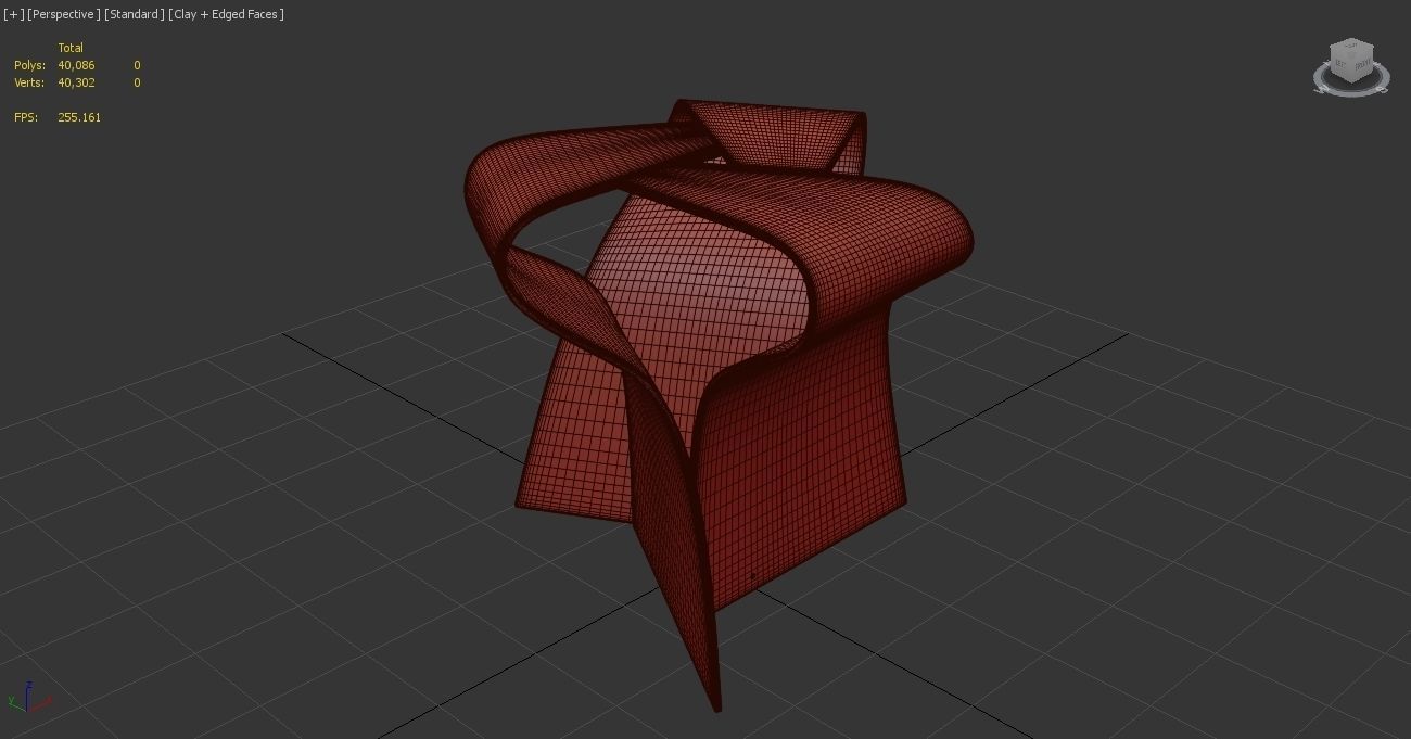 Tabouret Mushroom by Yamanaka Design group 3D model_5