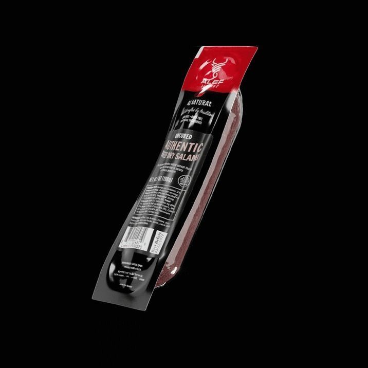 Dry Salami 3D model_2