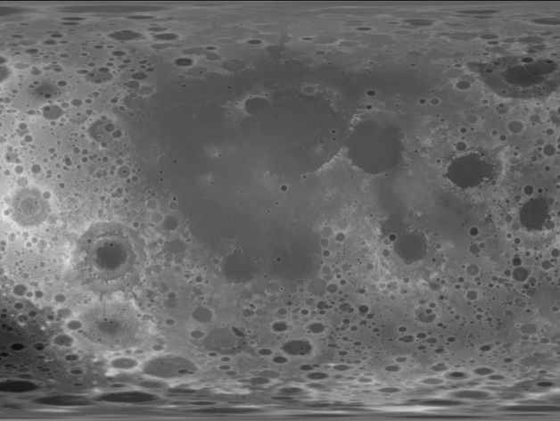 THE MOON egg 3D print model_1