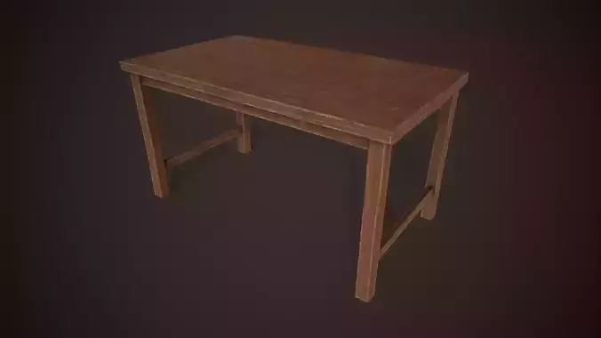Old homemade table