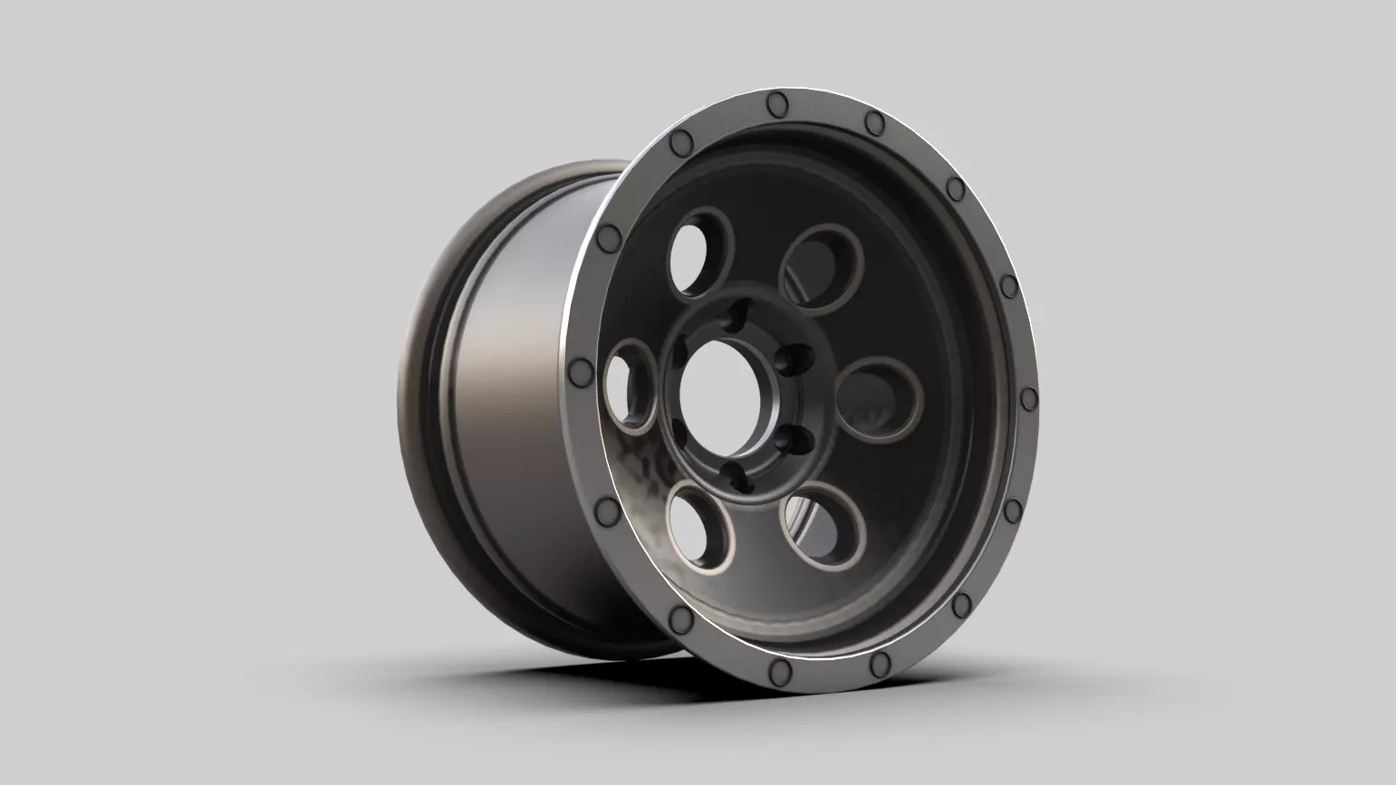 Steelie Wheel Series 1 3D model_0