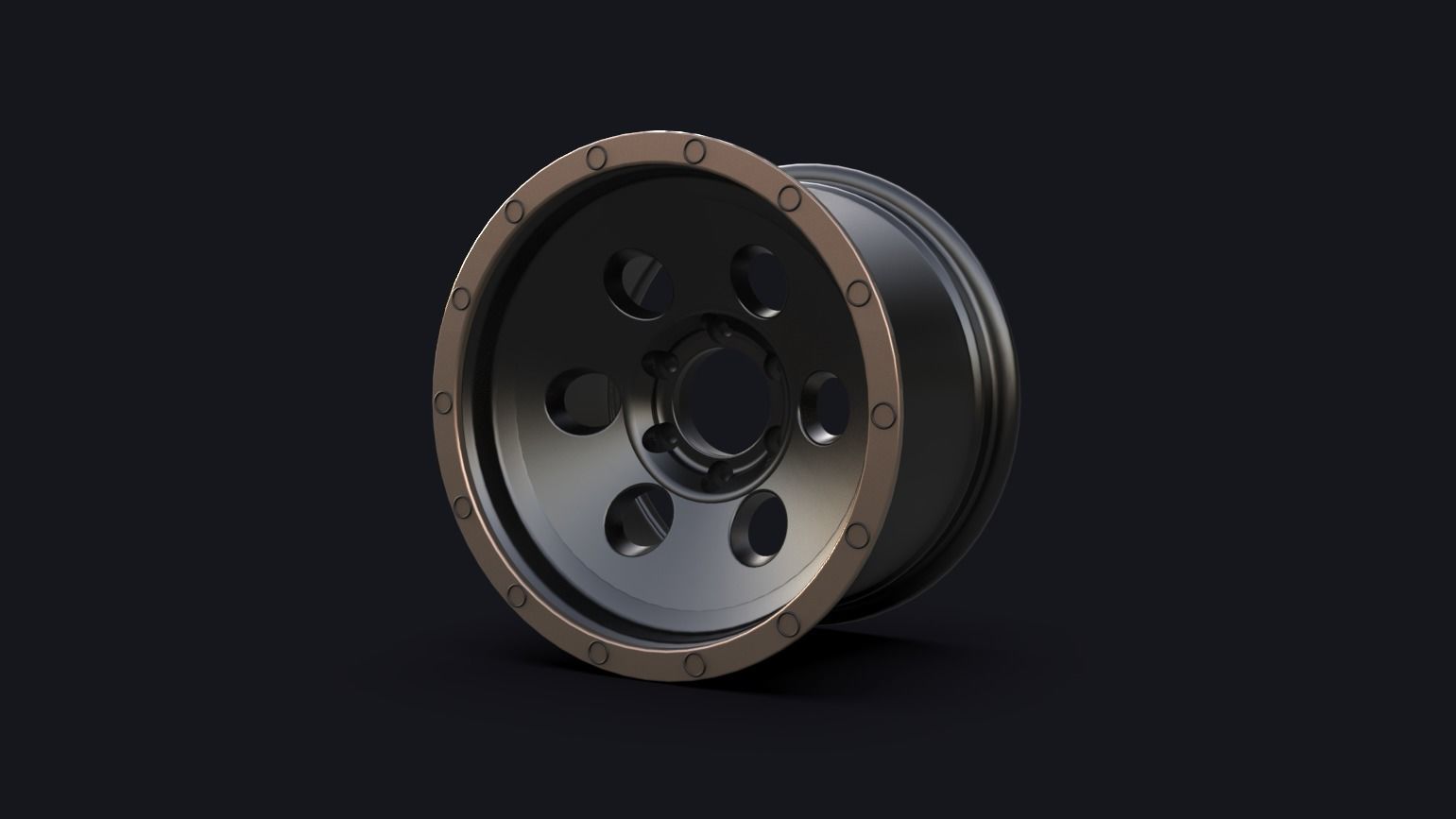 Steelie Wheel Series 1 3D model_10