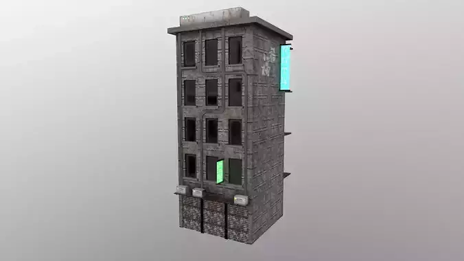 Cyberpunk City - Building 23