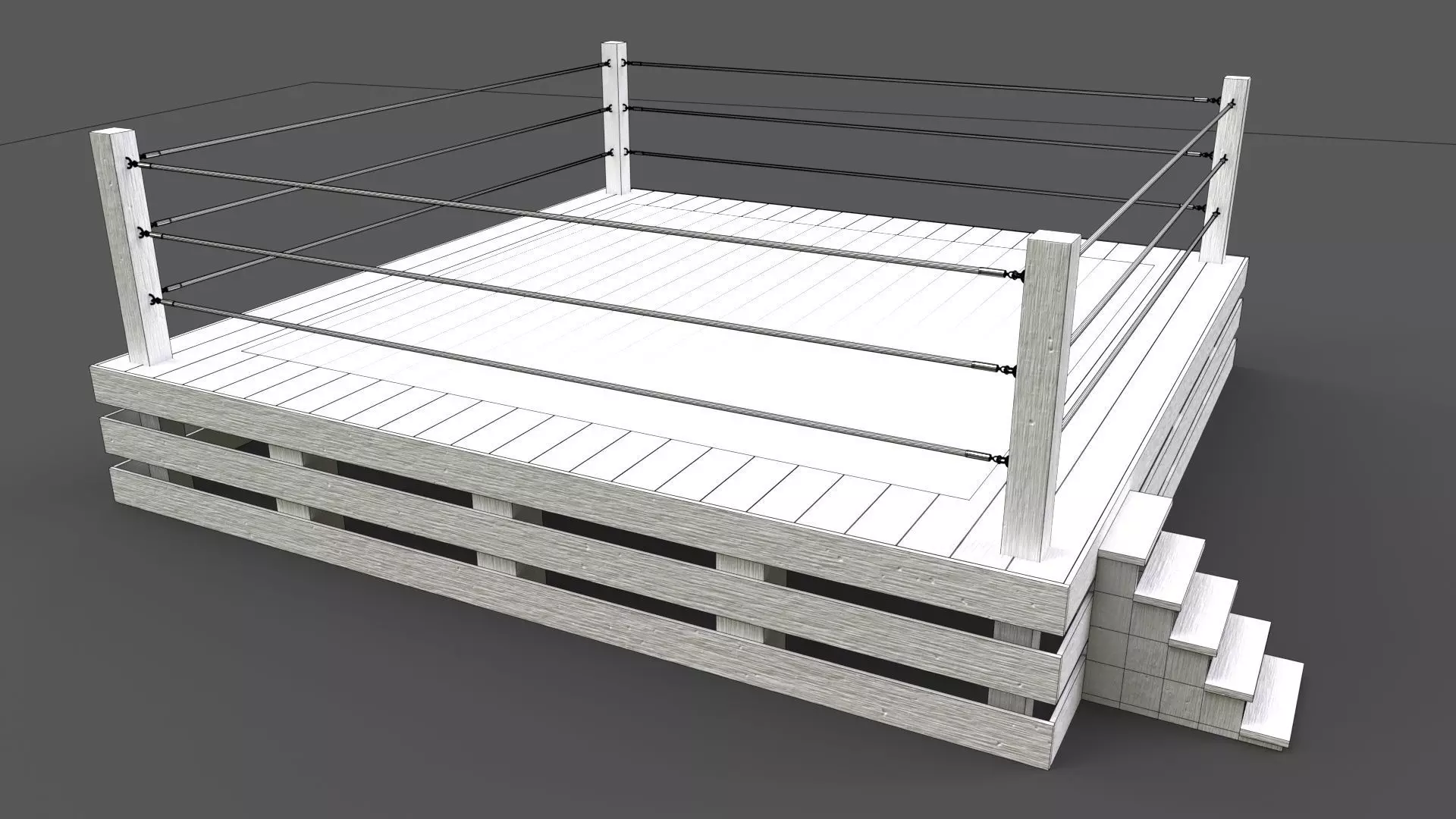 PBR Gym Fitness Equipment - Mega Pack 3D Model Collection_138