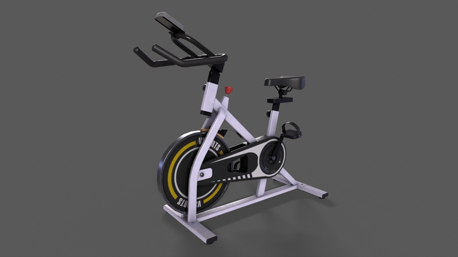 PBR Gym Fitness Equipment - Mega Pack 3D Model Collection_31