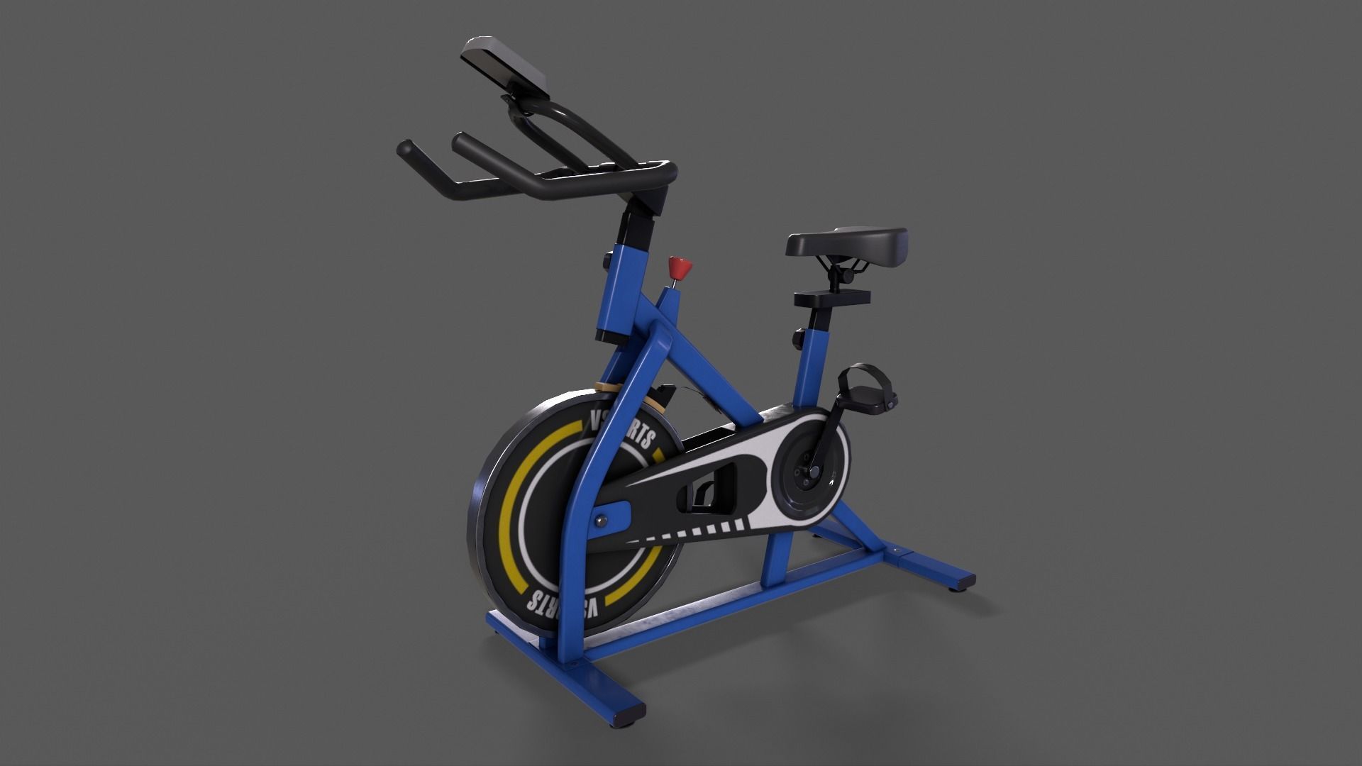 PBR Gym Fitness Equipment - Mega Pack 3D Model Collection_30