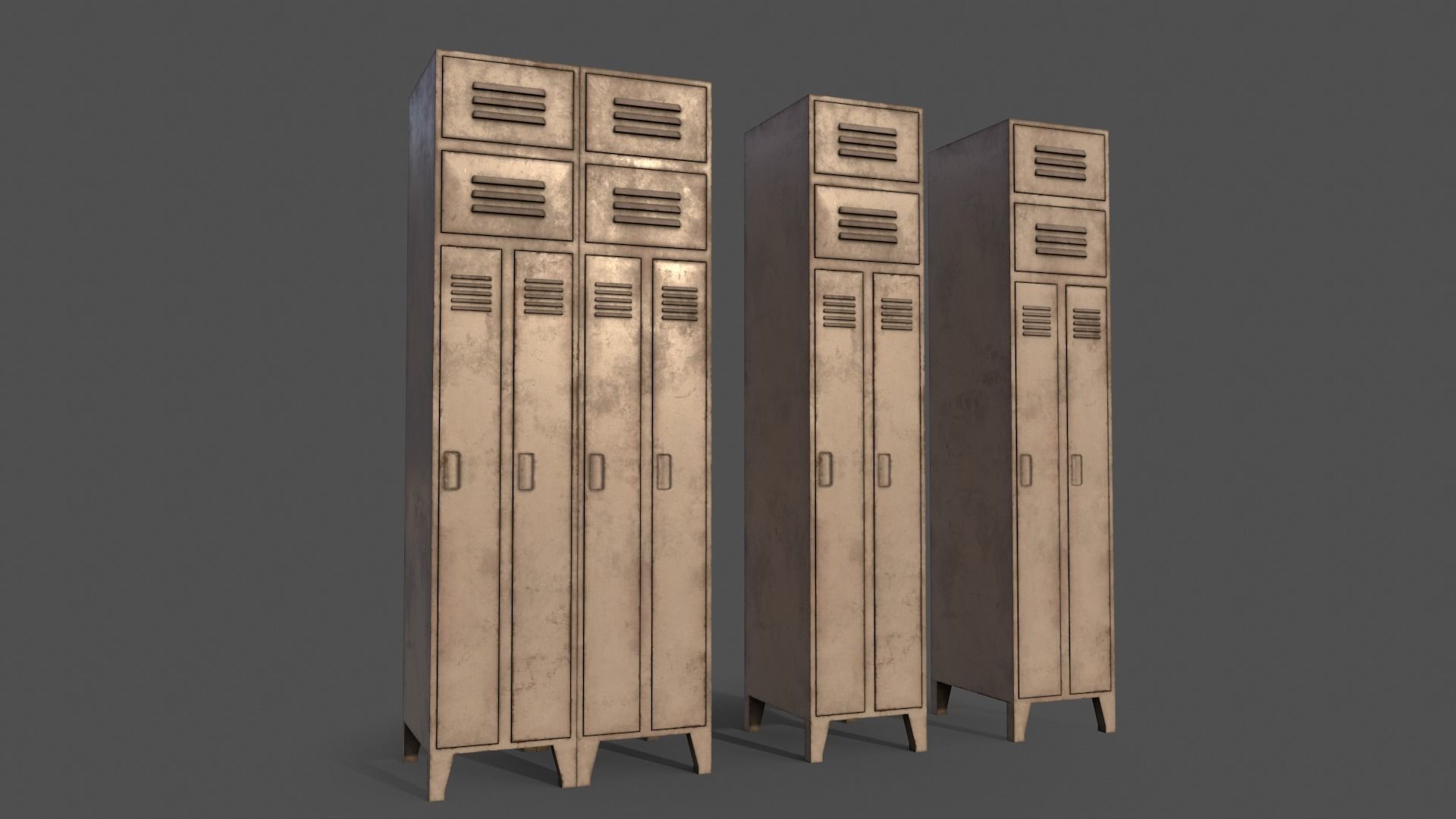 PBR Gym Fitness Equipment - Mega Pack 3D Model Collection_107