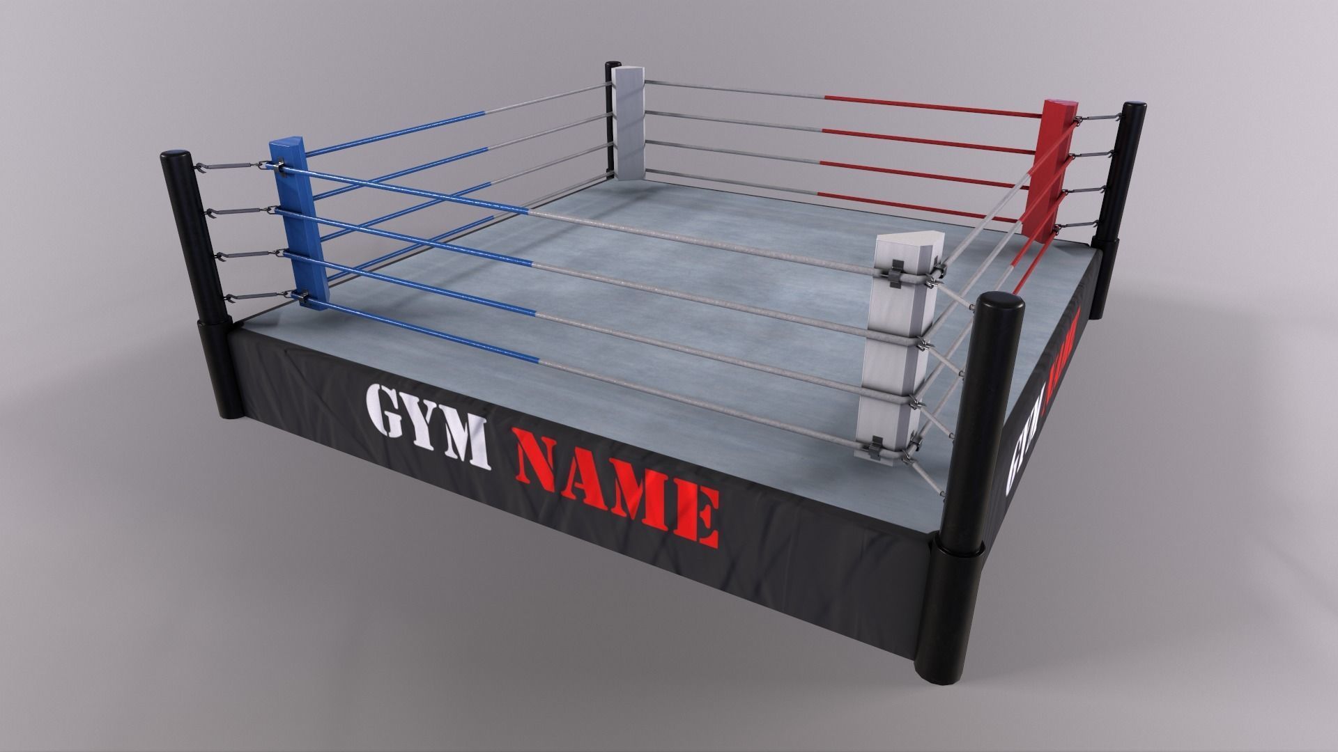 PBR Gym Fitness Equipment - Mega Pack 3D Model Collection_48