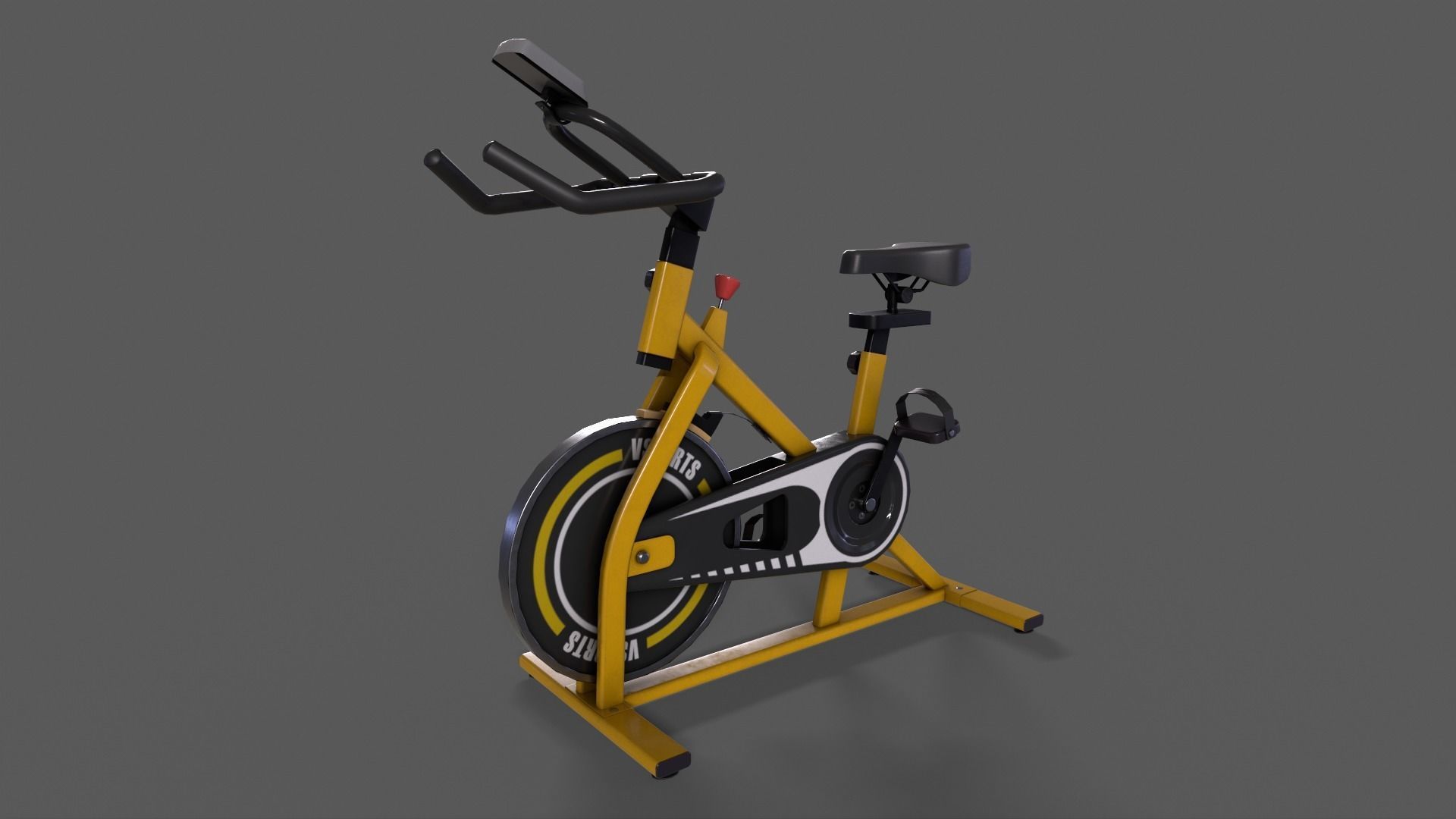 PBR Gym Fitness Equipment - Mega Pack 3D Model Collection_33