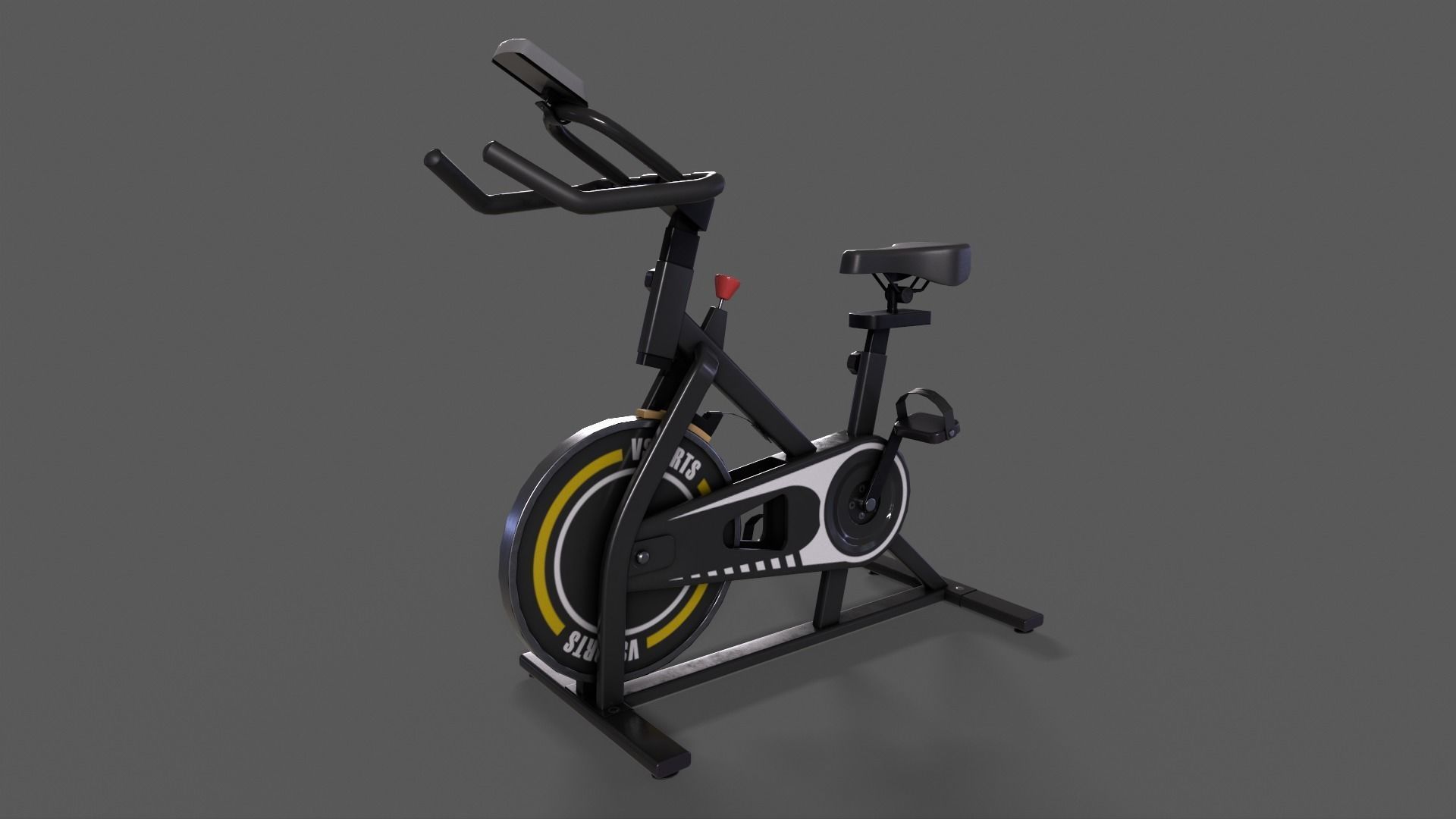 PBR Gym Fitness Equipment - Mega Pack 3D Model Collection_34